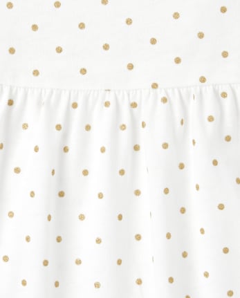 Paquete de 3 tops con volantes para niñas pequeñas