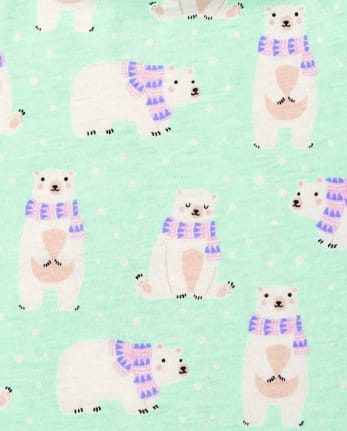 Toddler Girls Polar Bear Everyday Dress 2-Pack