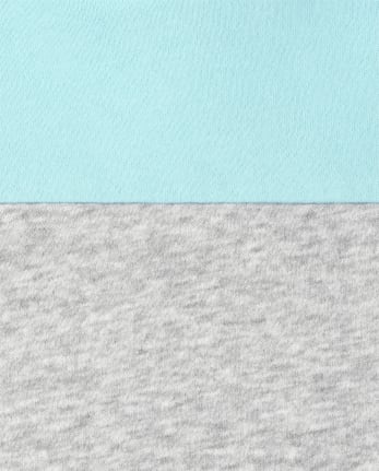 Sweat à capuche en molleton à blocs de couleurs pour fille