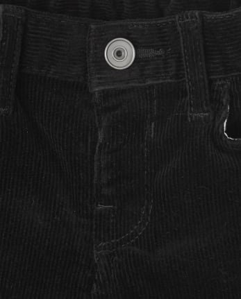 Pantalon en velours côtelé extensible pour tout-petit garçon