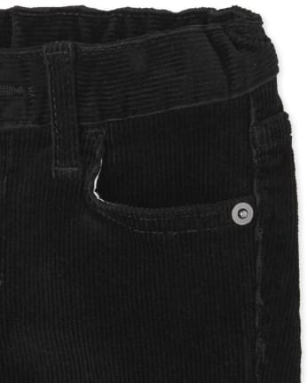 Pantalon en velours côtelé extensible pour tout-petit garçon