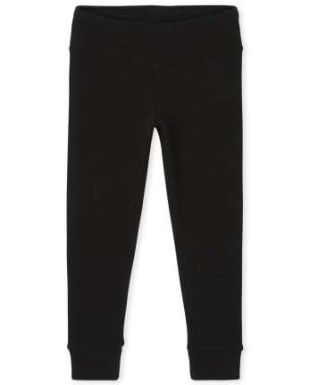 Leggings confortables taille haute pour fille