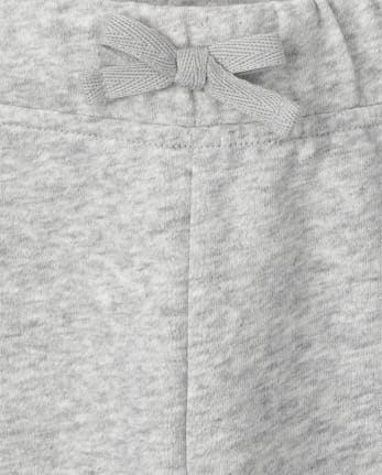 Girls Rainbow Fleece Jogger Pants