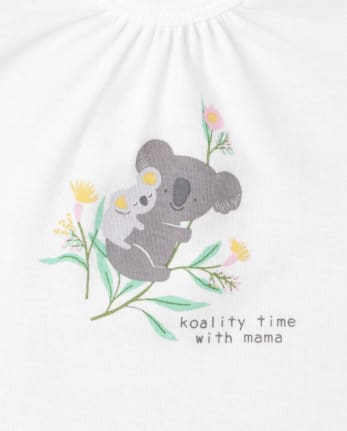 Baby Girls Koala Bodysuit 5-Pack