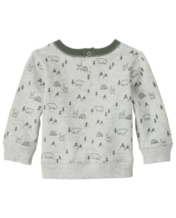 Conjunto de ropa de juego de 2 piezas de oso para bebé niño
