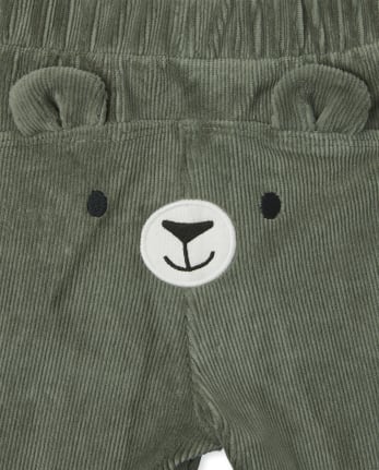 Conjunto de ropa de juego de 2 piezas de oso para bebé niño