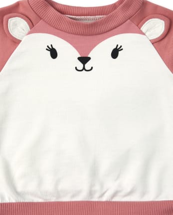 Baby Girls Deer 2-Piece Playwear Set