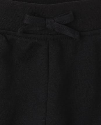 Girls Sequin Star Fleece Jogger Pants