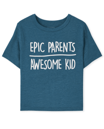Baby And Toddler Boys Awesome Kid Graphic Tee