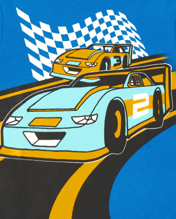 Toddler Boys Racecar Graphic Tee