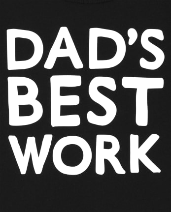 T-shirt graphique Best Work pour bébés et tout-petits garçons
