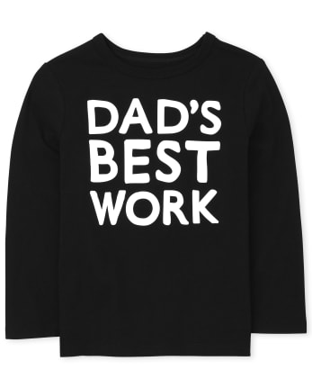 T-shirt graphique Best Work pour bébés et tout-petits garçons