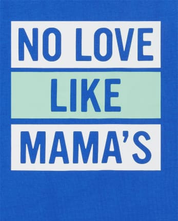 Baby And Toddler Boys Love Mama's Graphic Tee