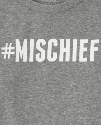 Baby And Toddler Boys Mischief Graphic Tee