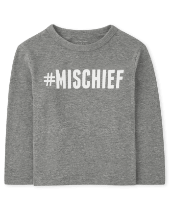 Baby And Toddler Boys Mischief Graphic Tee