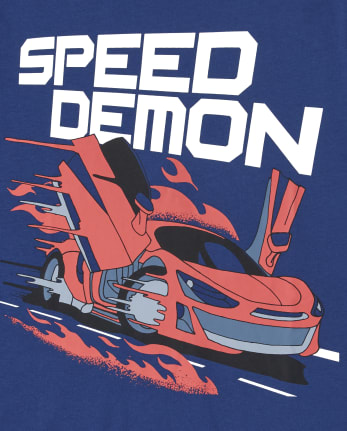 Boys Speed Demon Graphic Tee