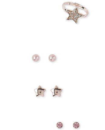 Girls Birthday 8-Piece Jewelry Set