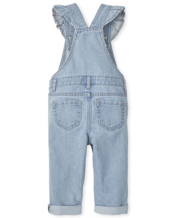 Salopette à volants pour bébés et petites filles