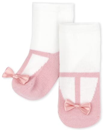 Pack de 6 calcetines midi elegantes para bebé niña