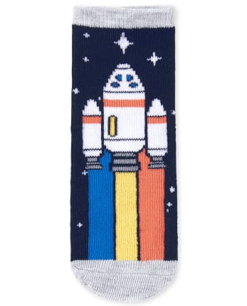 Toddler Boys Space Midi Socks 6-Pack