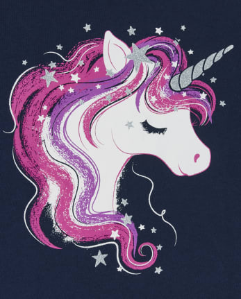 Toddler Girls Unicorn Graphic Tee