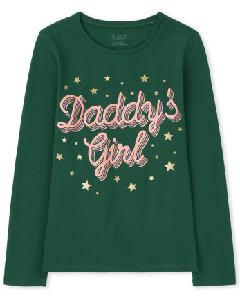 Girl's Daddy's Girl Graphic Tee