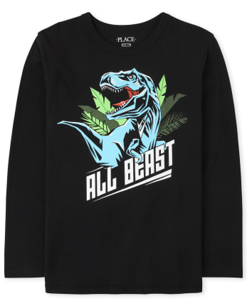 Camiseta con estampado Dino Beast para niños