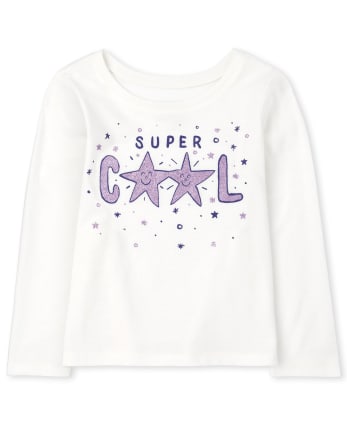 Baby And Toddler Girls Cool Graphic Tee