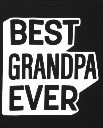 Mens Matching Family Grandpa Graphic Tee