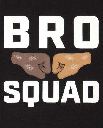 Camiseta con gráfico Bro Squad para niños