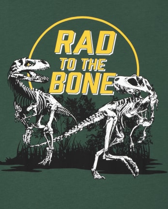 Camiseta gráfica Rad Dino para niños