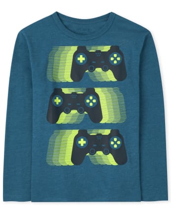 Camiseta gráfica de videojuegos para niños