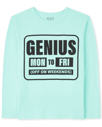 Boys Genius Graphic Tee
