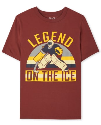 Boys Hockey Graphic Tee