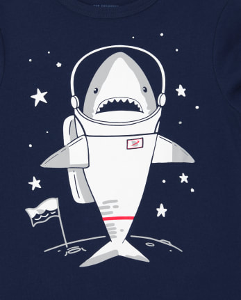 Lot de 2 t-shirts à imprimé animal pour tout-petits garçons