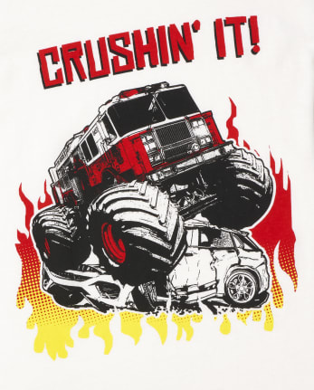 Boys Monster Truck Graphic Tee