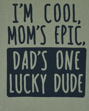 Baby And Toddler Boys Family Graphic Tee