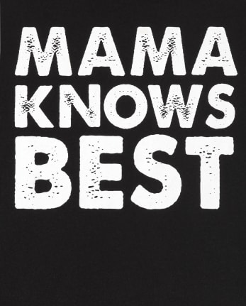 Paquete de 2 camisetas con estampado de mamá para niños pequeños