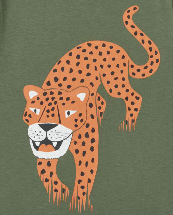 Baby And Toddler Boys Animal Graphic Tee 2-Pack