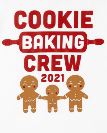 Unisex Baby And Toddler Matching Family Baking Crew Graphic Tee