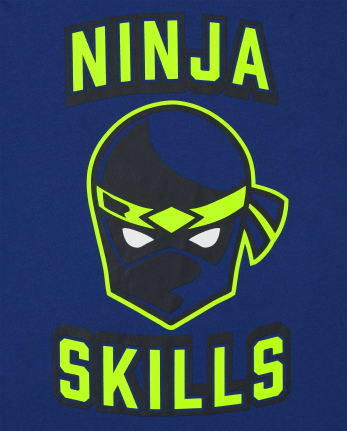 Camiseta gráfica Ninja Skills para niños