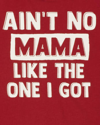 Camiseta unisex con estampado de mamá del día de San Valentín para bebés y niños pequeños