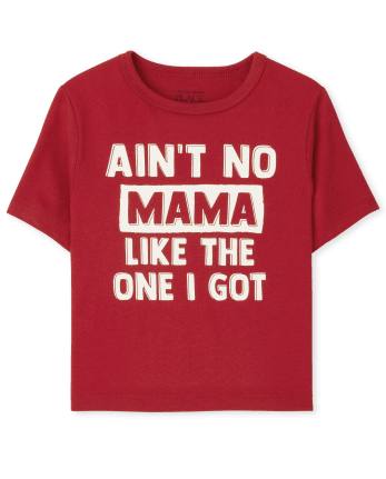 Unisex Baby And Toddler Valentine's Day Mama Graphic Tee