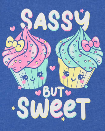Baby And Toddler Girls Sweet Graphic Tee