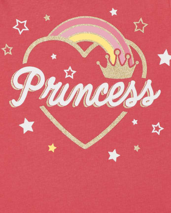 Toddler Girls Princess Graphic Tee 2-Pack
