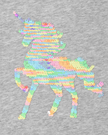 Haut à découpes et sequins pour fille