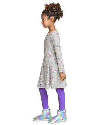Girls Print Everyday Dress