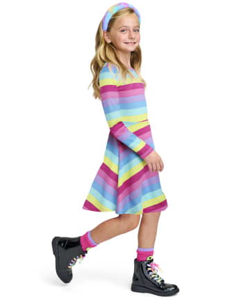 Girls Print Everyday Dress