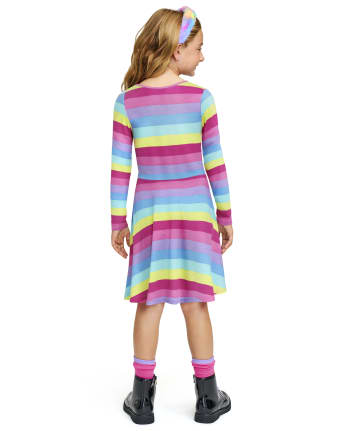 Girls Print Everyday Dress