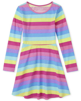 Girls Print Everyday Dress